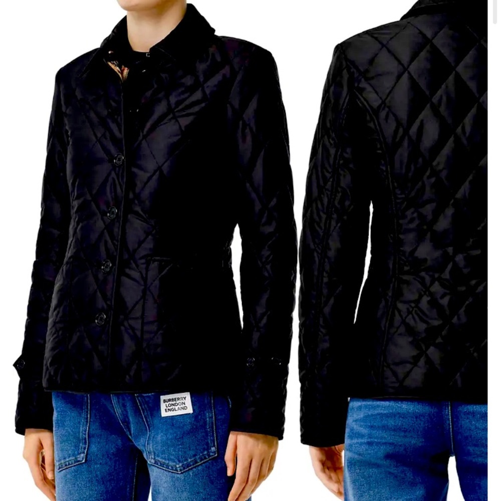 Burberry quilted jacket S